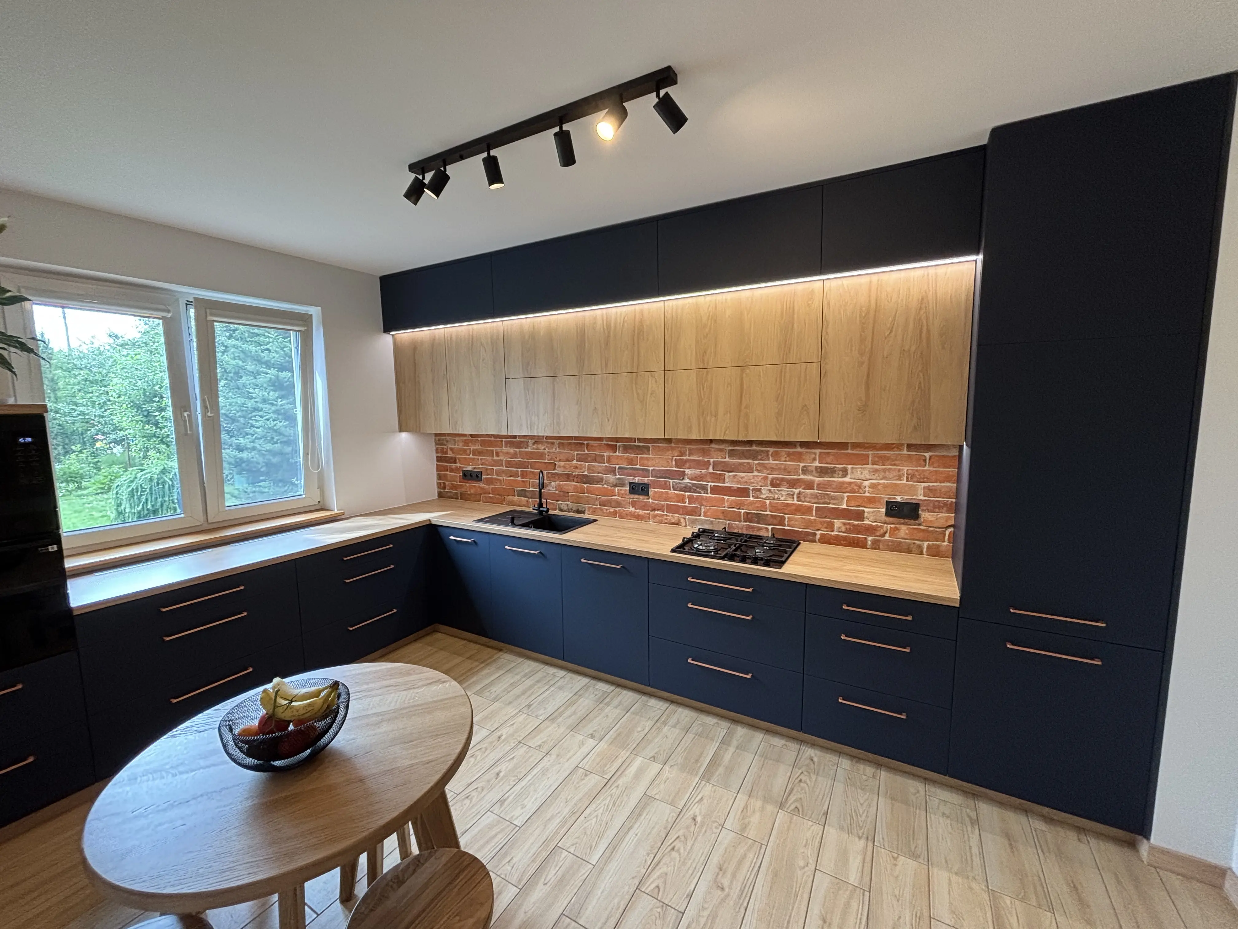 Nowoczesna kuchnia - detale materiałów